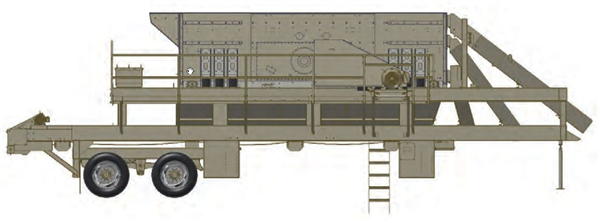 Unused Kpi-jci (astec) 6202mspm Medium Scalping Screen Plant)
